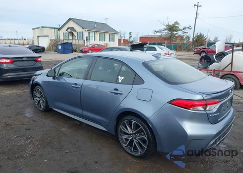 2021 Toyota Corolla Se from USA, damaged, VIN JTDS4MCE4MJ055384